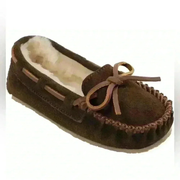Minnetonka Casie Slippers for Kids (SH47) - Picture 1 of 10